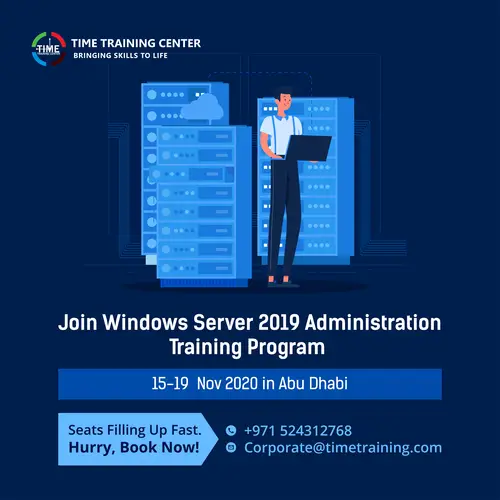 Join Our 5 Days Training program on Windows Server 2019